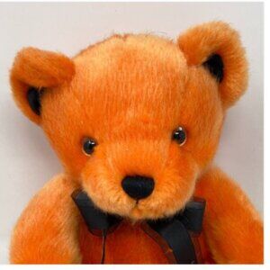 First & Main Orange Teddy Bear 10"
